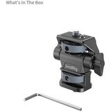 SmallRig Swivel and Tilt Adjustable Monitor Support with 1/4 Inch-20 Screws