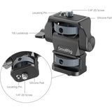 SmallRig Swivel and Tilt Adjustable Monitor Support with 1/4 Inch-20 Screws