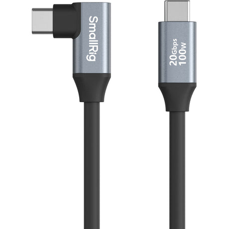 SmallRig USB-C Straight-to-Right Angled Cable (60cm)