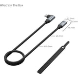 SmallRig USB-C Straight-to-Right Angled Cable (60cm)