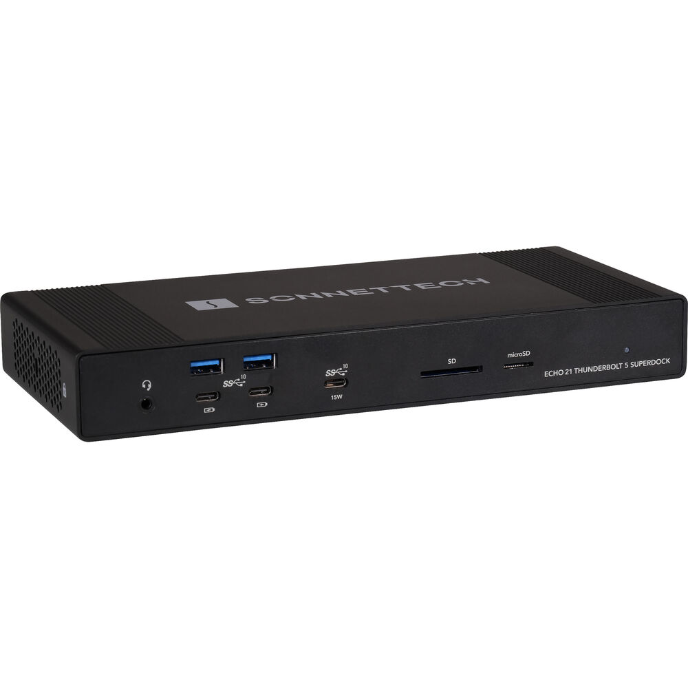 Sonnet Echo 21 Thunderbolt 5 SuperDock with HDMI and DisplayPort