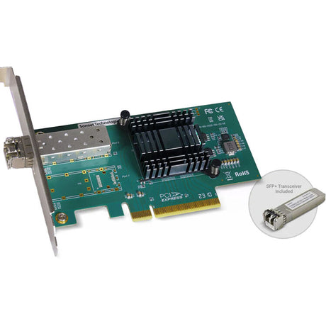 Sonnet Solo10G V2 SFP+ 10 Gigabit Ethernet PCIe Card (SFP+ included)