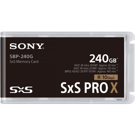 SONY 240GB SxS PRO X Series Memory Card