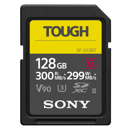 Sony 128GB SF-G Tough Series UHS-II SD Memory Card