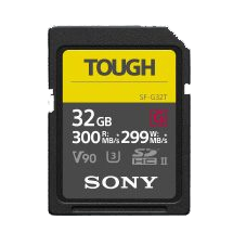 Sony 32GB SF-G Tough Series UHS-II SD Memory Card