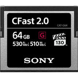 Sony 64GB CFast 2.0 G Series Memory Card