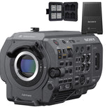 Sony FX9 6K Full-Frame Camera Body with Card Reader & 512GB Media Bundle