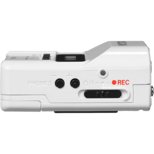 Tascam DR-10L Micro Portable Audio Recorder with Lav Mic in White