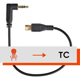 Tentacle Sync 3.5mm TRS to Micro-USB for Sony FX3 / FX30 timecode cable