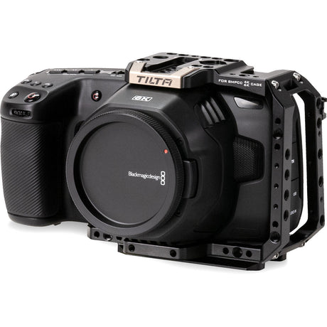 Tilta Half Camera Cage for Blackmagic Design Pocket Cinema Camera 4K/6K (Black)