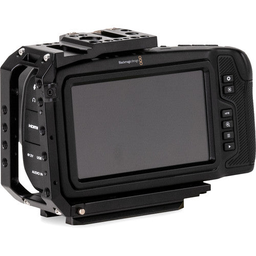 Tilta Half Camera Cage for Blackmagic Design Pocket Cinema Camera 4K/6K (Black)