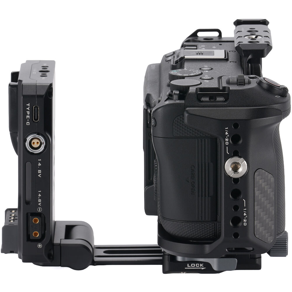 Tilta Camera Cage for Canon R6 V Power Kit (Black)