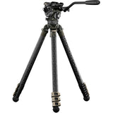 Tilta CT08 75mm Cine Fluid Head with 3-Stage Carbon Fiber Tripod Legs (8KG) - Forest Camo