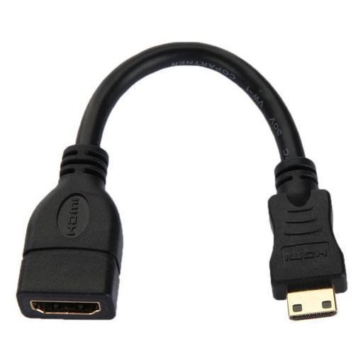 Mini-HDMI "C" to HDMI "A" Female Adaptor