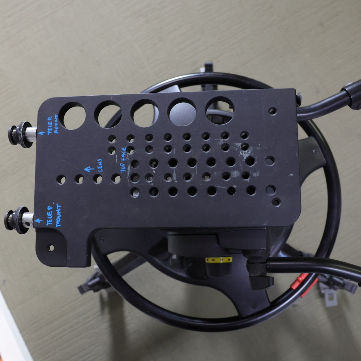 Vinten Vision 250 Head with Osprey Light Pedestal and Autocue - Pre-Owned