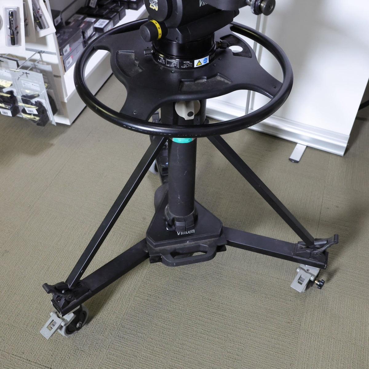 Vinten Vision 250 Head with Osprey Light Pedestal and Autocue - Pre-Owned