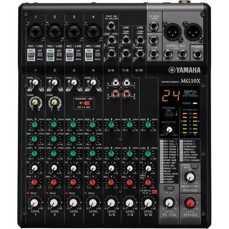 Yamaha MG10X 10 Input Mixer with Built-In FX