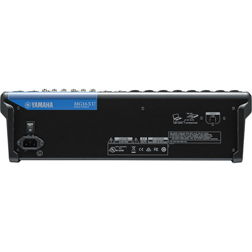 Yamaha MG16XU 16-Input Mixer with Built-In FX and 2 USB Interfaces