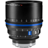 Zeiss Nano Prime 100mm T1.5 Cine Lens (Sony E, Feet)