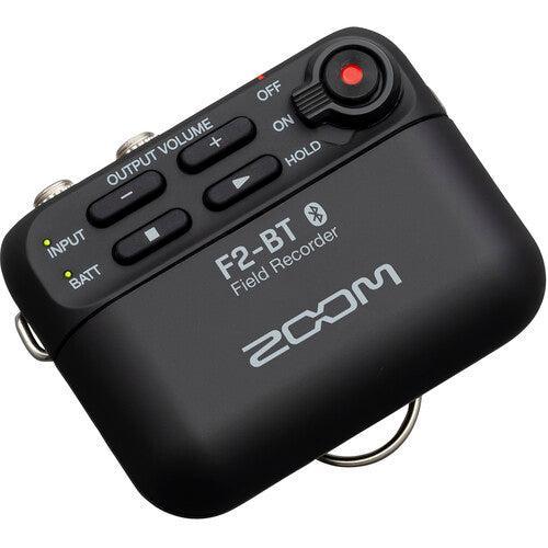Zoom F2-BT Bluetooth-Enabled Ultra Compact Field Recorder + Lavalier Microphone