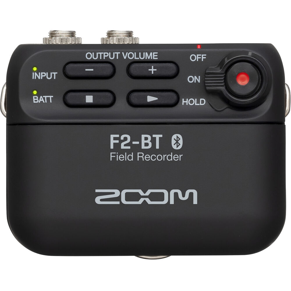 Zoom F2-BT Bluetooth-Enabled Ultra Compact Field Recorder + Lavalier Microphone