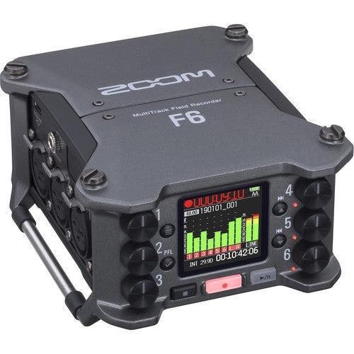 Zoom F6 Multi-track Field Recorder | 6-Inputs | 14-Tracks