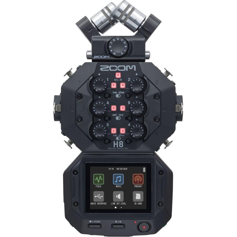 Zoom H8 8-Input & 12-Track Portable Handy Recorder