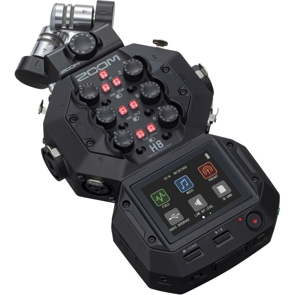 Zoom H8 8-Input & 12-Track Portable Handy Recorder