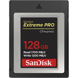 SanDisk 128GB Extreme PRO CFexpress Card Type B - Open Box