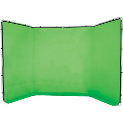 Lastolite Panoramic Chroma Key Green Background - 2.3 x 4 Metre