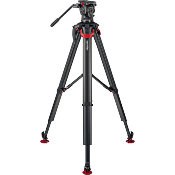 Sachtler System aktiv10T and flowtech 100 with Mid-Level Spreader